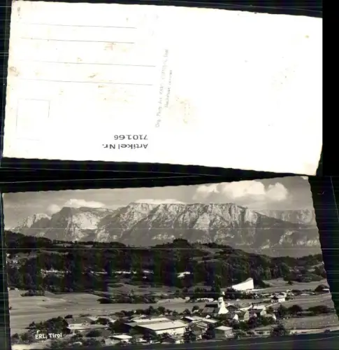 710166 Foto AK Erl b. Kufstein Tirol Ansicht