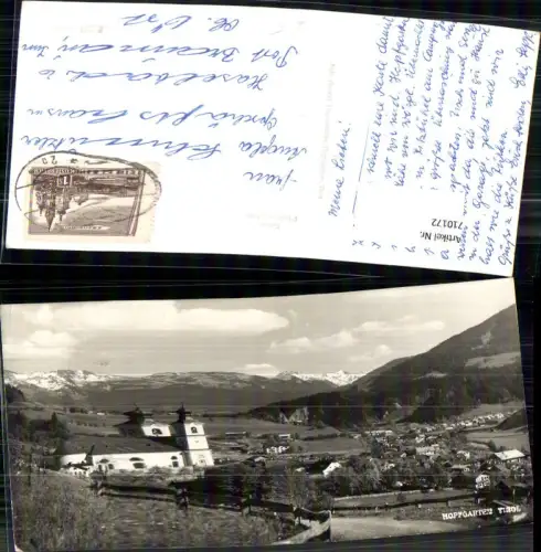 710172 Foto AK Hopfgarten Ansicht mit Kirche