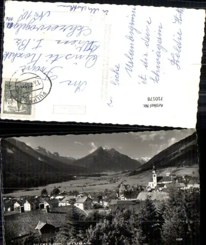 710178 Foto AK Fulpmes Stubaital Ansicht