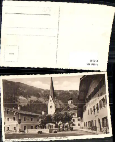 710187 Zell im Zillertal oberer Dorfplatz