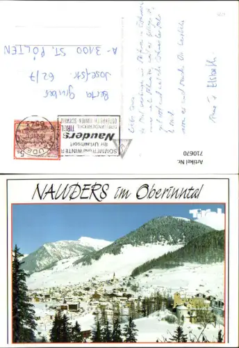 710670 Nauders im Oberinntal Winteransicht