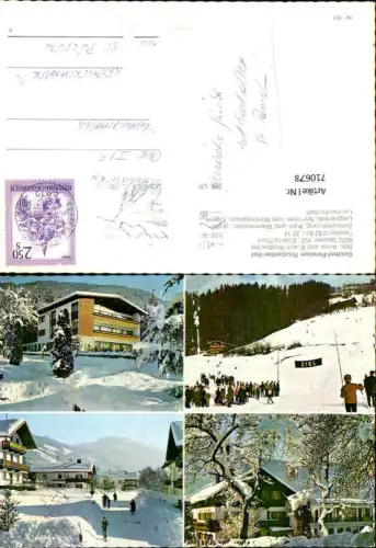 710678 Mehrbild AK Stumm Zillertal Gasthof Pension Rissbacher-Hof Wintersport
