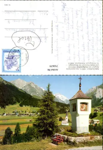 710679 Kals a. Großglockner mit Kendlspitze Wegkreuz