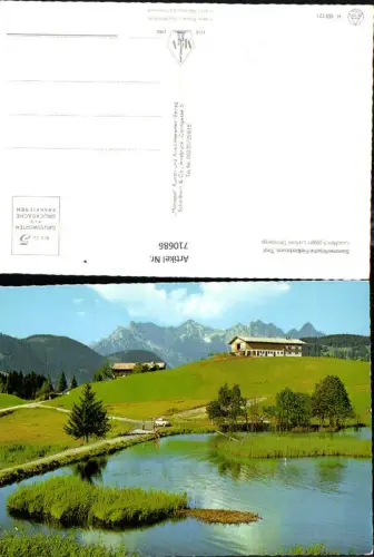 710686 Fieberbrunn Lauchteich geg. Loferer Steinberge