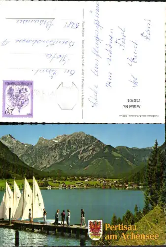 710701 Pertisau a. Achensee Segelboote