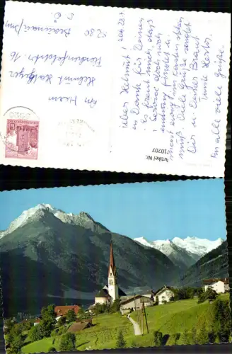 710707 Telfes im Stubai Ansicht m. Kirche
