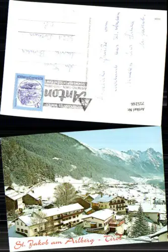 715266 St Jakob am Arlberg Winteransicht