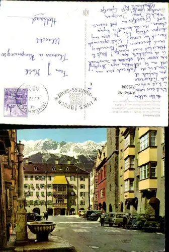 715304 Innsbruck Herzog-Friedrich-Straße mit Goldenem Dachl