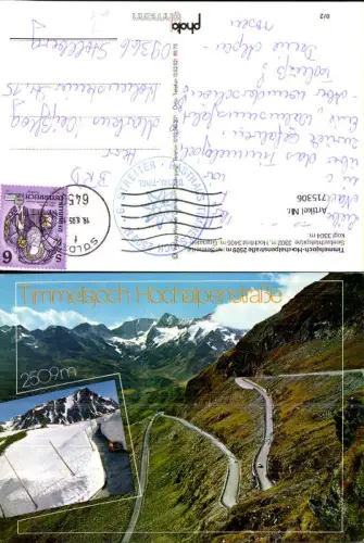715306 Mehrbild AK Timmelsjoch-Hochalpenstraße Seebertal Seebachtalspitze Sölden Ötztal