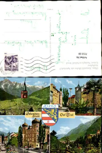 715330 Mehrbild AK Lienz Zettersfeldbahn Spitzkofel Stadtplatz Schloss Bruck Seilbahn Gondel