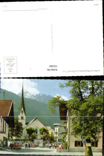 715344 Foto AK Mayrhofen Zillertal VW Bully Kirche