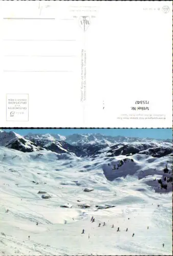 715347 Kitzbüheler Horn Kitzbühel Trattalmen-Mulde geg. Hohe Tauern Wintersport