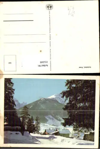 715349 Stubaital Tirol Neustift Umgebung im Winter pub SOS Kinderdorf 2/61
