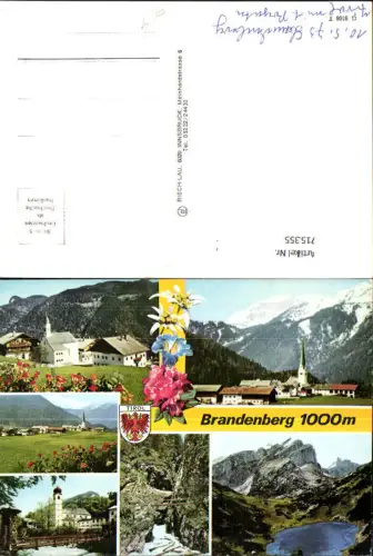 715355 Mehrbild AK Brandenberg Ansichten mit Kirchen Schlucht
