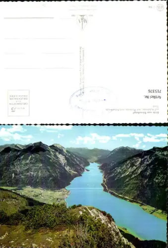 715376 Blick vom Bärenkopf auf Achensee Pertisau Achenkirch