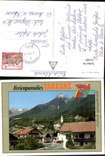 715385 Tarrenz Tirol Dorfpartie mit Kirche