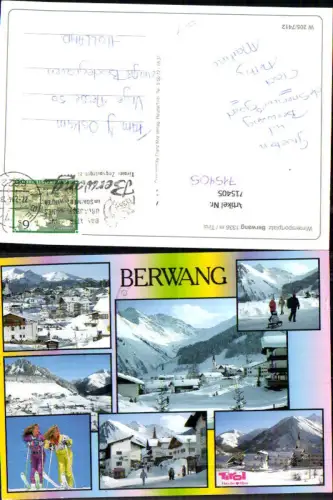 715405 Mehrbild AK Berwang Tirol Wintersport