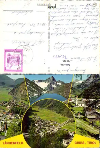 715415 Mehrbild AK Längenfeld Gries Tirol Ansichten