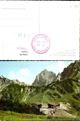 715416 Foto AK Grän in Tirol Füssener Jöchle Blick zur Köllenspitze Doppelsesselbahn