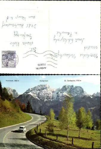715870 Iselsberg-Autostraße mit Lienzer Dolomiten Iselsberg-Stronach Lienz