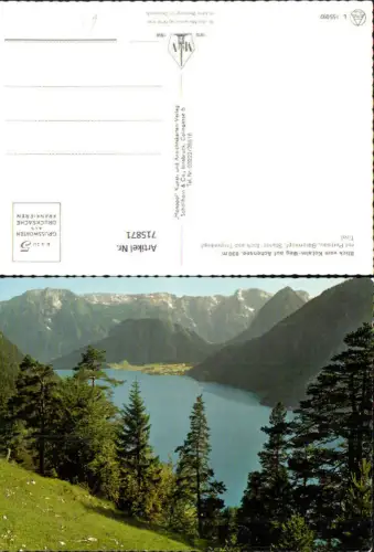 715871 Blick vom Kotalm-Weg auf Achensee Pertisau Bärenkopf Staner-Joch u. Tristenkopf
