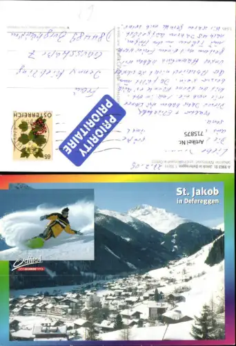 715875 Mehrbild AK St Jakob in Defereggen Wintersport