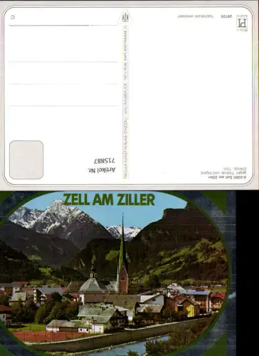 715887 Zell am Ziller Ortsmotiv mit Kirche