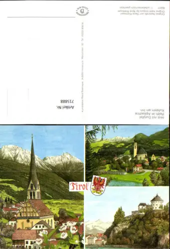 715888 Künstler AK Rietmeyer Imst Kufstein Reith Ansichten
