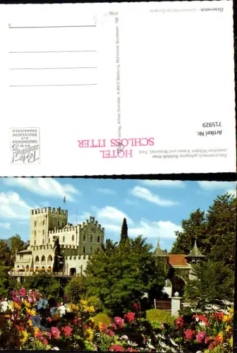 715929 Itter Hotel Schloss Itter zwischen Wildem Kaiser u. Brixental
