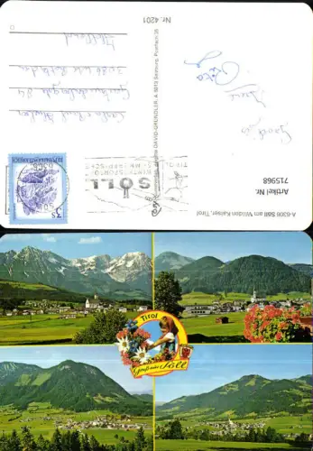 715968 Mehrbild AK Söll am Wilden Kaiser Ansichten