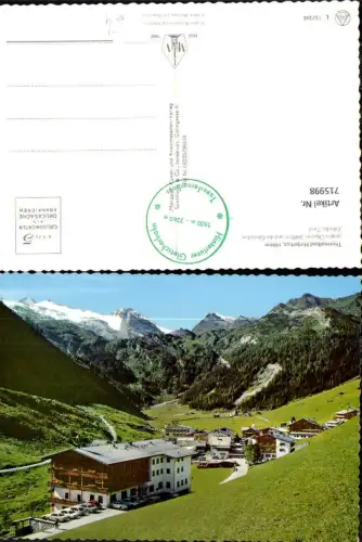 715998 Hintertux geg. Olperer u. d. Gletscher Zillertal