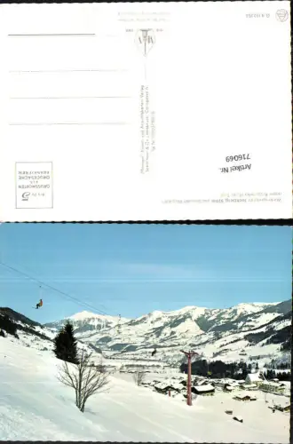 716069 Jochberg u. Sessellift Wagstätt geg. Kitzbüheler Horn Wintersport