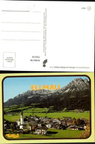 716214 Ellmau am Wilden Kaiser Totale