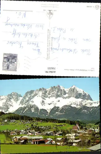 716221 Kitzbühel geg. Wilden Kaiser