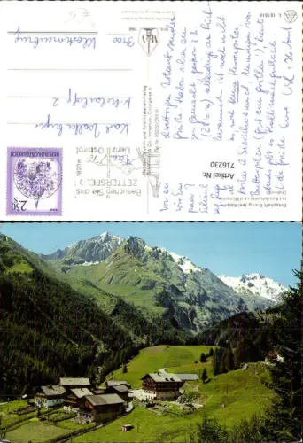 716230 Ortschaft Burg b. Kals am Großglockner mit Kendelspitze u. Muntanitz Osttirol