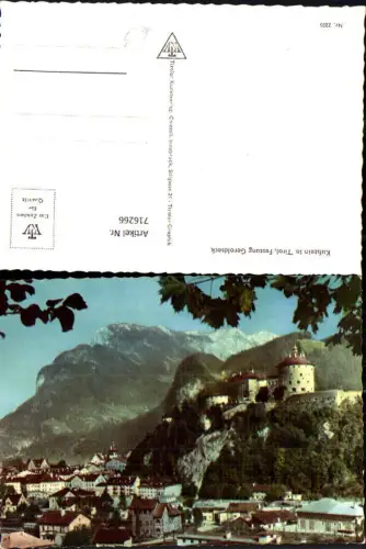 716266 Foto AK Kufstein in Tirol Festung Geroldseck