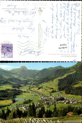 716278 Kirchberg in Tirol mit Badesee geg. Venedigergruppe u. Rettenstein