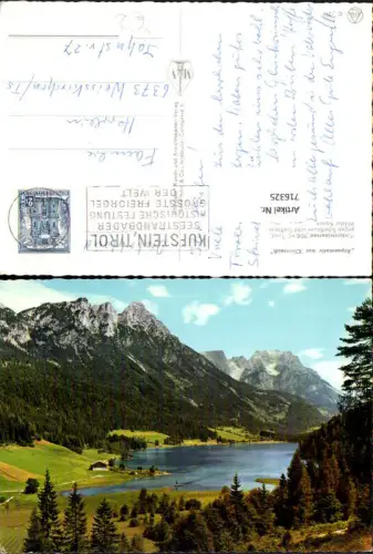 716325 Hintersteinersee geg. Scheffauer u. Treffauer Wilder Kaiser Kufstein