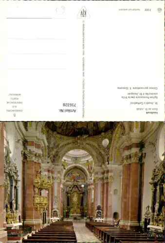 716328 Innsbruck Dom zu St Jakob Inneres Blick zum Altar