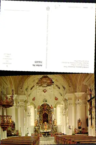 716329 Fulpmes Stubaital Pfarrkirche zum Hl. Vitus Inneres Altar