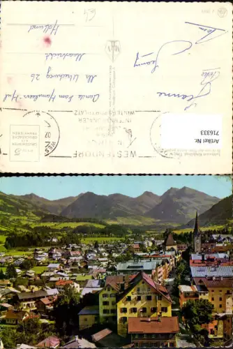 716333 Kitzbühel Blick v. d. Pfarrkirche geg. Süden