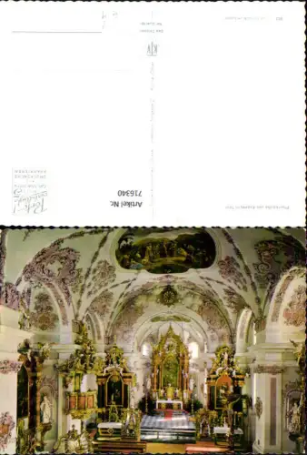 716340 Pfarrkirche v. Axams in Tirol Kirche Altar Inneres