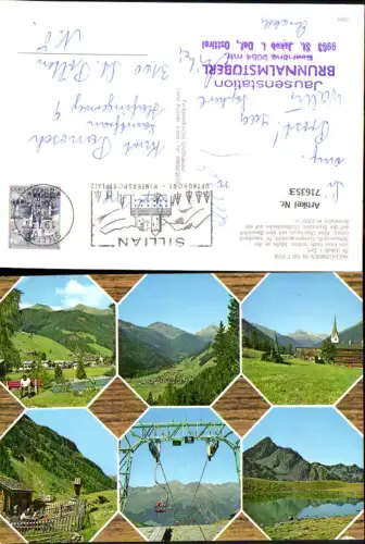 716353 Mehrbild AK St Jakob im Defereggental Schwarzach Alpe Oberhaus Brunnalm Sessellift Ochsenlacke