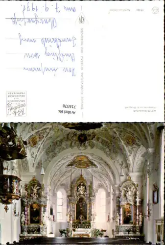 716378 Oberperfuß Pfarrkirche zur hl. Margareth Kirche Inneres