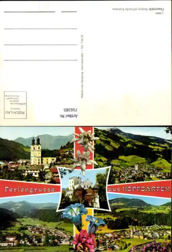 716385 Mehrbild AK Hopfgarten Ansichten Kirche Schloss Burg