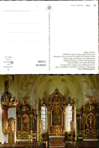 716386 Brixlegg Pfarrkirche zu Unserer Lieben Frau Inneres Altar