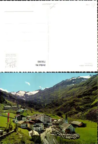 716390 Foto AK Obergurgl Ötztale Totale