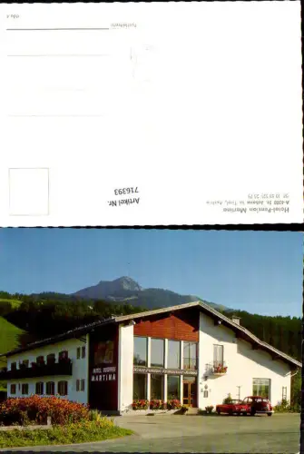 716393 Foto AK St Johann in Tirol Hotel Pension Martina VW Käfer