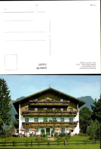 716397 Walchsee Tirol Pension Sonnenhof