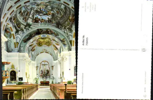 716415 Telfes im Stubaital Pfarrkirche Kirche Inneres